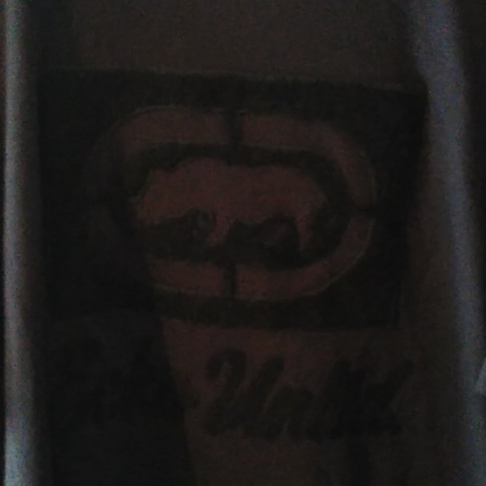 Men's black on black Ecko tshirt